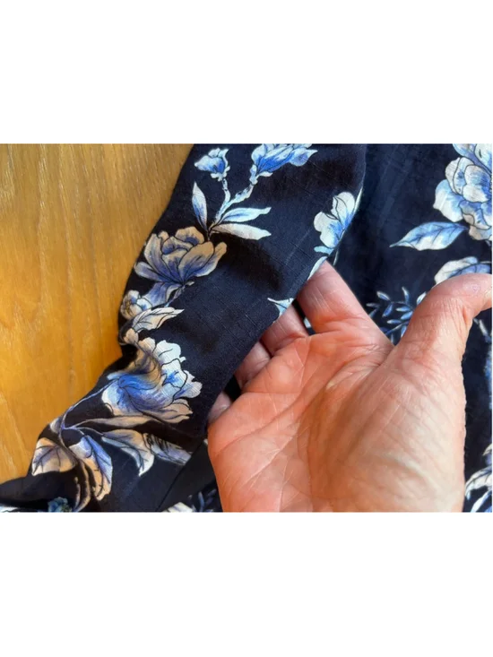 Women's Johnny Was Magnolia Hi Low Floral Midi Dress XL - Picture 9 of 9